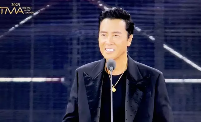 甄子丹為今年2025 TMA擔任頒獎嘉賓。